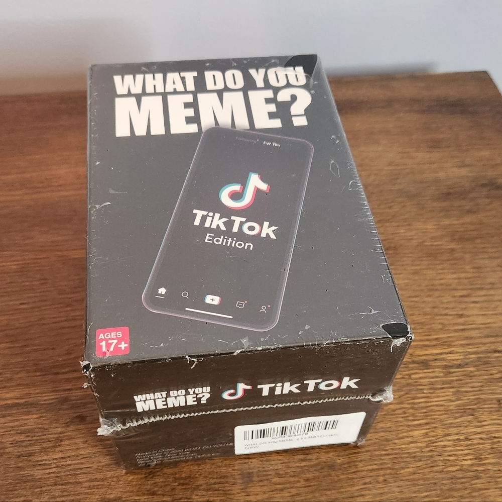 What Do You Meme? TikTok Edition Game Sealed NWT